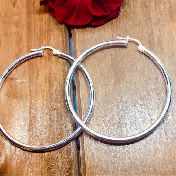 Jewelry - Sterling Silver Medium Hoops